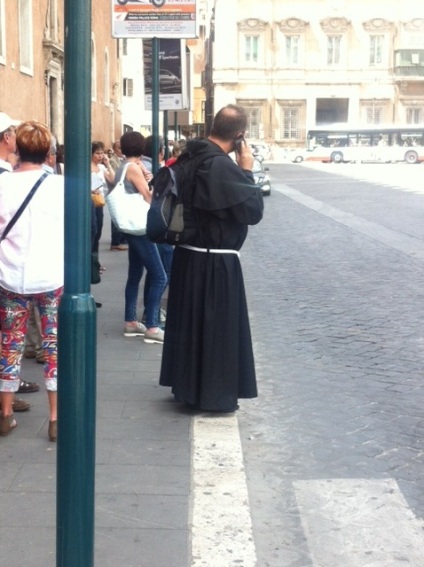 Monks on cell phones